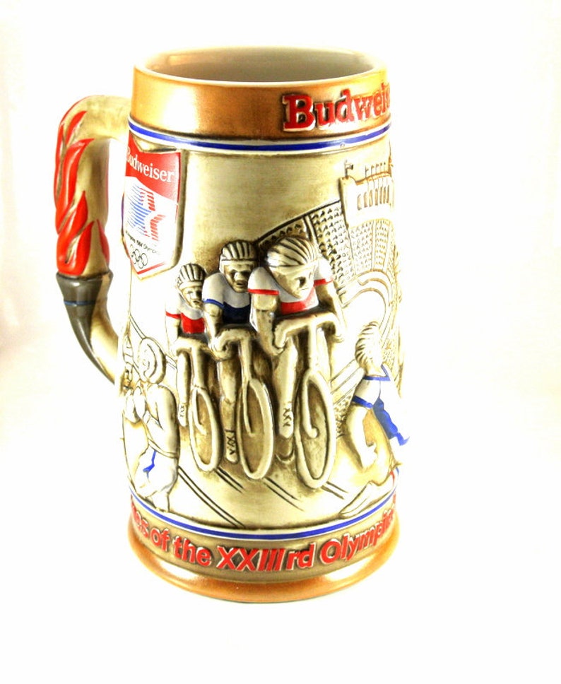 1984 olympic budweiser beer stein
