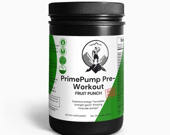 PrimePump Pre-Workout Fruit Punch