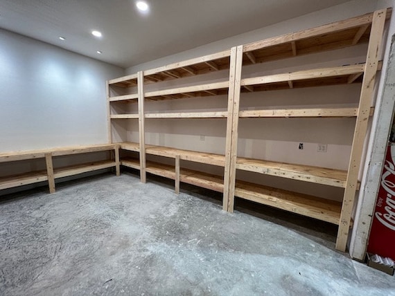 Unfinished Garage Storage