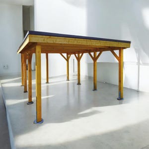 Carportplan 20'x10', modern eenvoudig carportplan, carportplan voor één auto, eenvoudige pdf-download, bouwplannen voor doe-het-zelf carport, houtbewerkingsplan