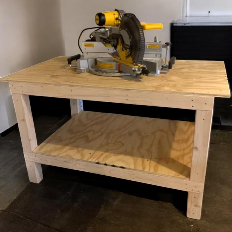 Garage Workbench, Simple Work Table Plans, Wooden Work Bench Plans ...