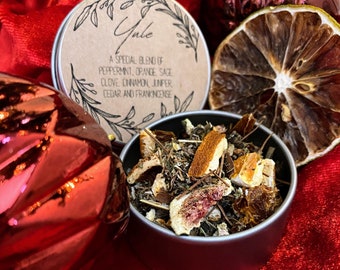 Yule | Wheel of the Year loose Incense Blend | Small Batched & Homemade with Love