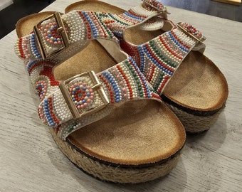 Sandały w stylu Birkenstock