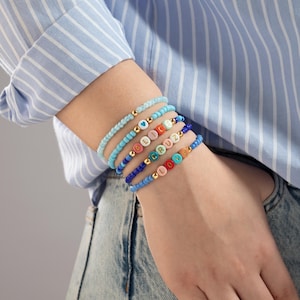 Custom Friendship Bracelet/Personalized Group Gifts/Teacher Bracelet/Kids Bracelet/Handmade and Unique/Bulk Discount Available/Order Now