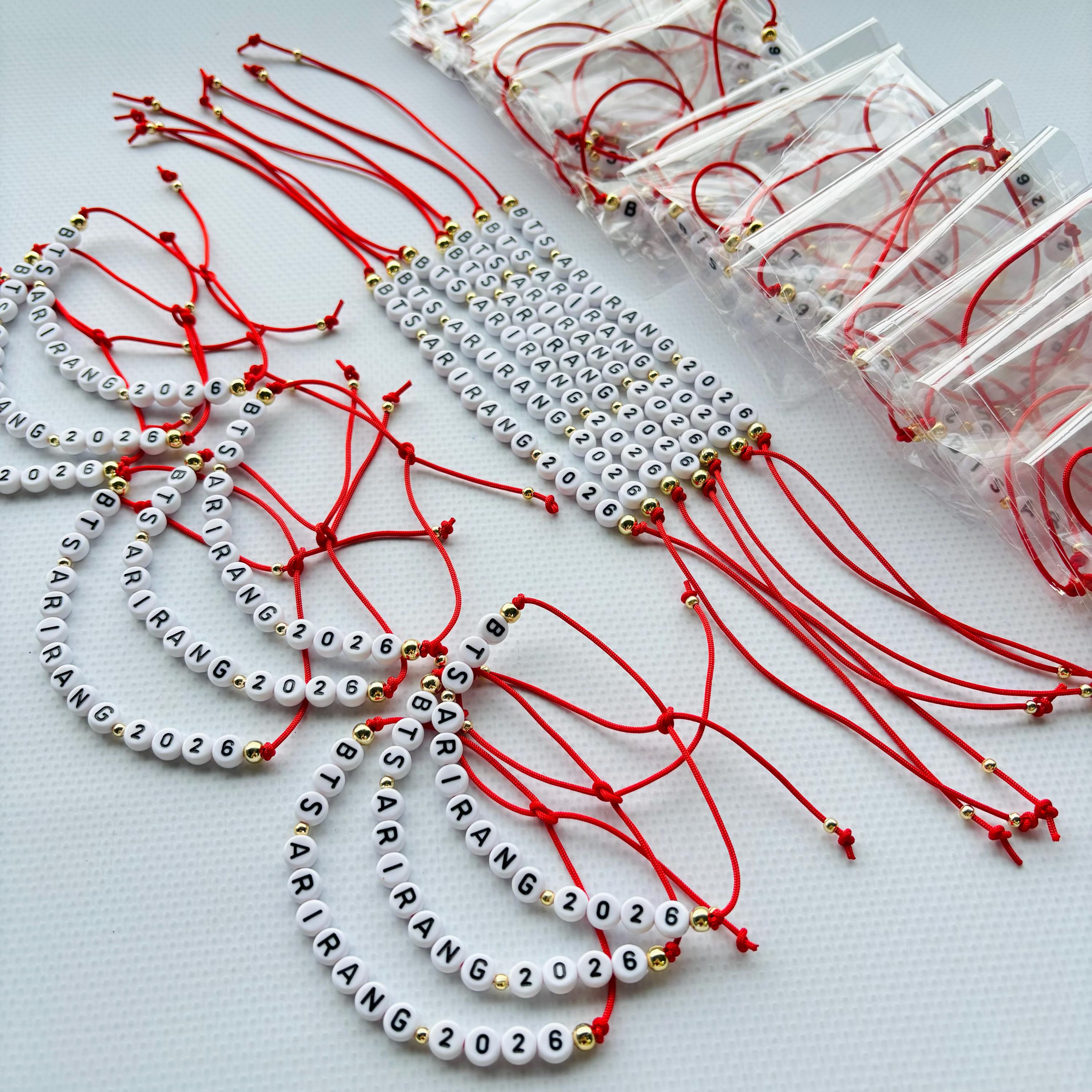 BTS Arirang Bracelet, Kpop Beaded Bracelet, BTS Inspired Jewelry