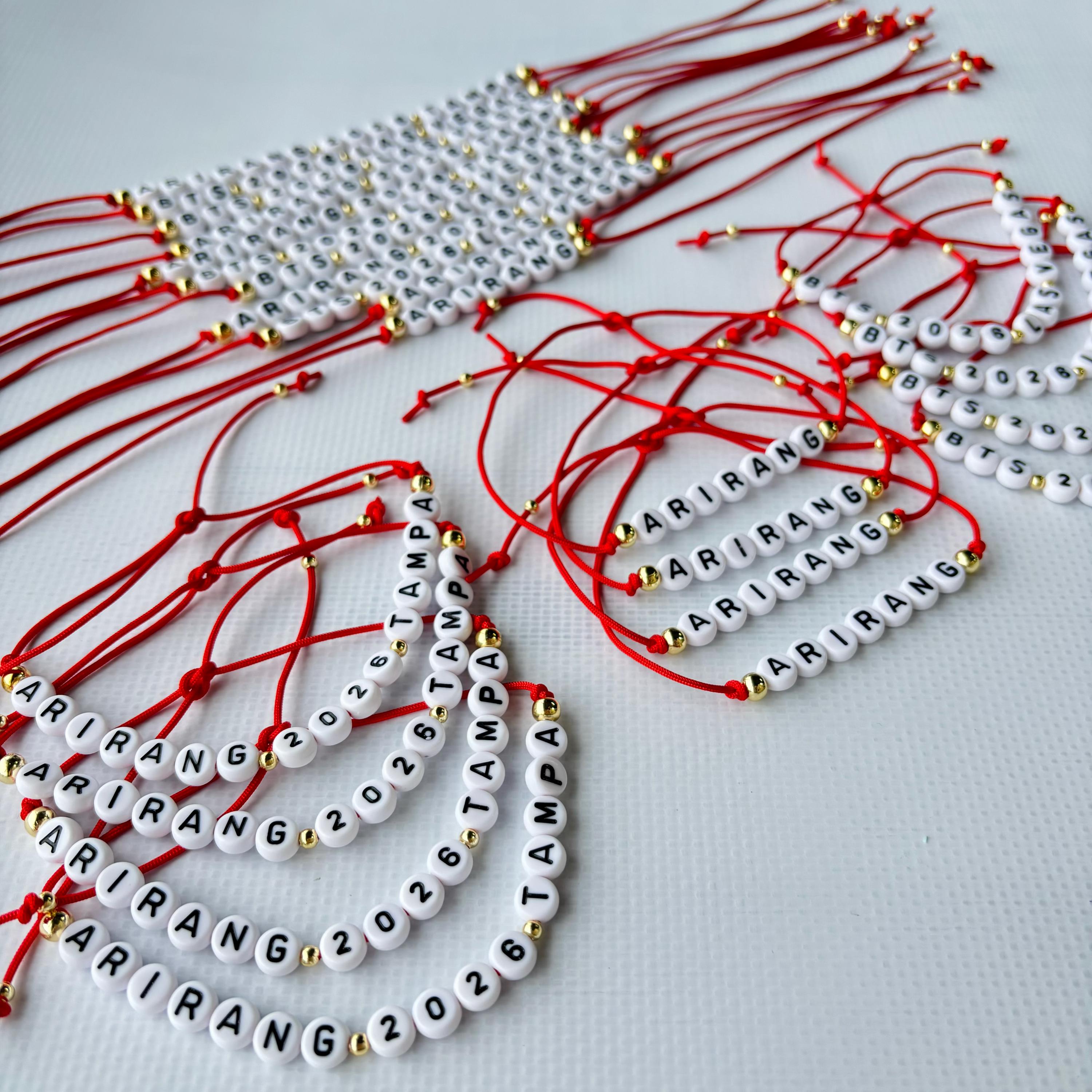 BTS Arirang Bracelet, BTS Inspired Jewelry, Kpop Bracelet, ARMY