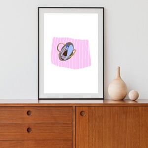 Summer picnic digital print