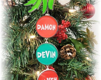 Customized Christmas Ornament.