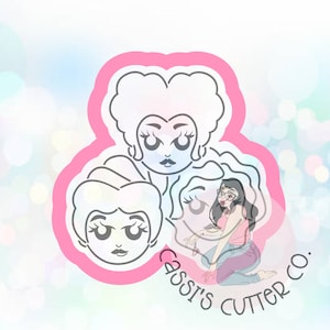 The Sisters PYO cookie cutter Set