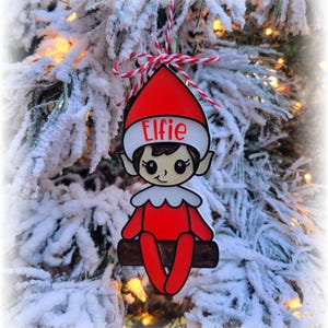 Elf Ornament.