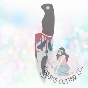 Knife cookie cutter set