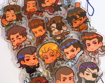 Dragon Man Phone Charms