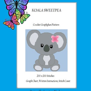 Koala SweetPea - Crochet Graphghan Pattern