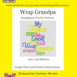 Wrap Grandpa - Graphghan Crochet Pattern