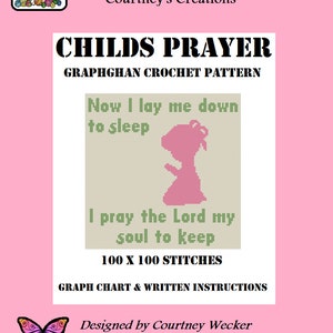 Childs Prayer - Graphghan Crochet Pattern