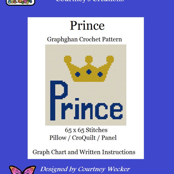 Prince - Graphghan Crochet Pattern