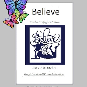 Believe - Crochet Graphghan Pattern