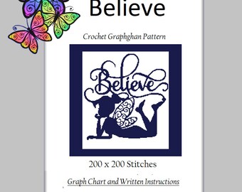 Believe - Crochet Graphghan Pattern