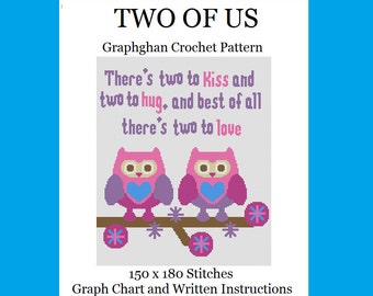 Twee van ons - Graphghan haakpatroon