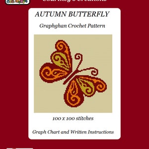 Autumn Butterfly - Graphghan Crochet Pattern