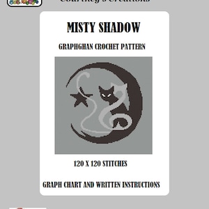 Misty Shadow - Graphghan Häkelanleitung