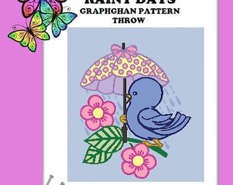 Jours de pluie - Graphghan Crochet Pattern