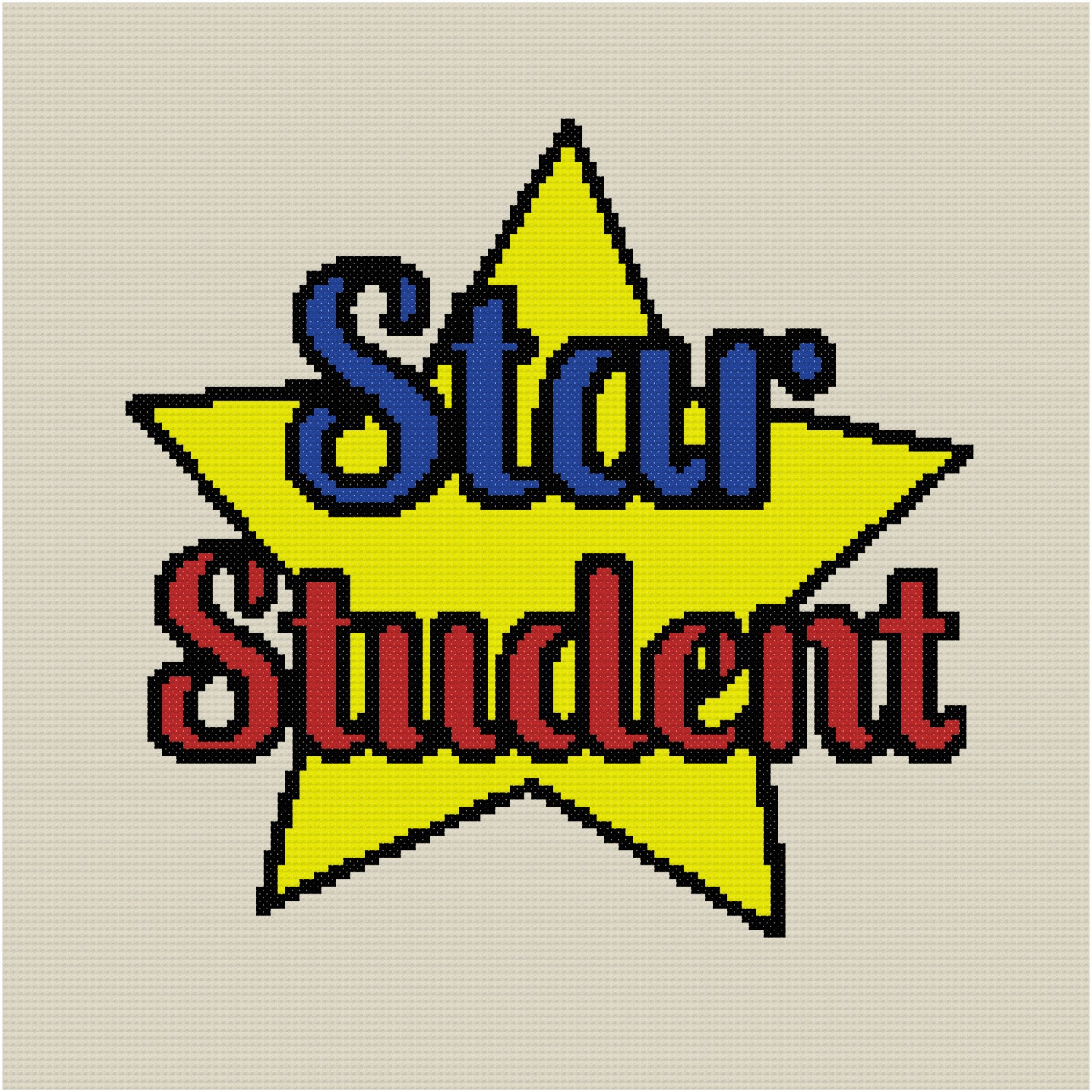 Star Student - Graphghan Crochet Pattern - Etsy
