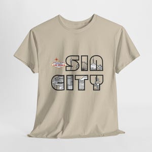 Sin City Las Vegas Graphic Tee, Unisex T-Shirt, Travel Shirt, Vegas Souvenir, Vegas Apparel