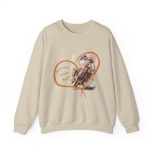 バレルレーシングカウガールスウェットシャツ、ナショナルファイナルズロデオ、乗馬ギフト