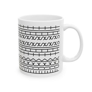 Secret Inscription Ceramic Mug, Coffee Cup, Tea Mug, Hidden Message Drinkware, Gift for Coffee Lovers, Custom Text Mug