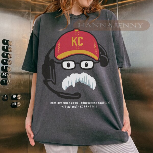 Andy Reid Frozen Mustache Shirt, Andy Reid Frozen Mustache Swearshirt, Andy Reid Mustache Shirt, Kansas City Chiefs Shirt, Andy Reid Shirt