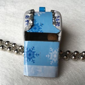 Whistle Happy Holidays Polar Bear Bottlecap Whistle Noise Maker Sesonal Snow Ice image 2