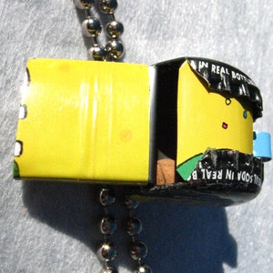 Whistle Dad's Day Pendant Recycled image 4