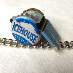 Whistle RUSTY | Bottlecap Whistle | Noise Maker | Toy Whistle | Snow Flake | Ice | winter | House