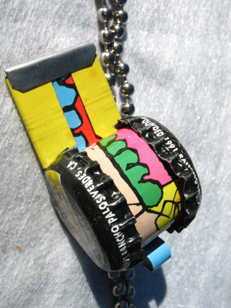 Whistle Dad's Day Pendant Recycled image 2