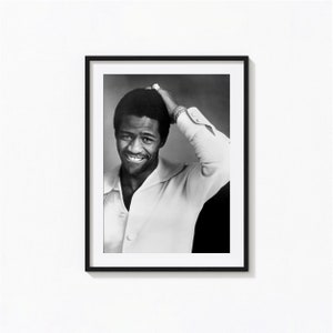 Al Green Posters / Al Green Black and White Wall Art, Album Cover Poster, Home Decor, Photography Prints, Soul Music Poster, BAM56