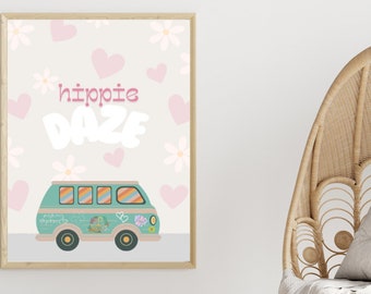 Immagine stampabile Hippie Daze (16x20)