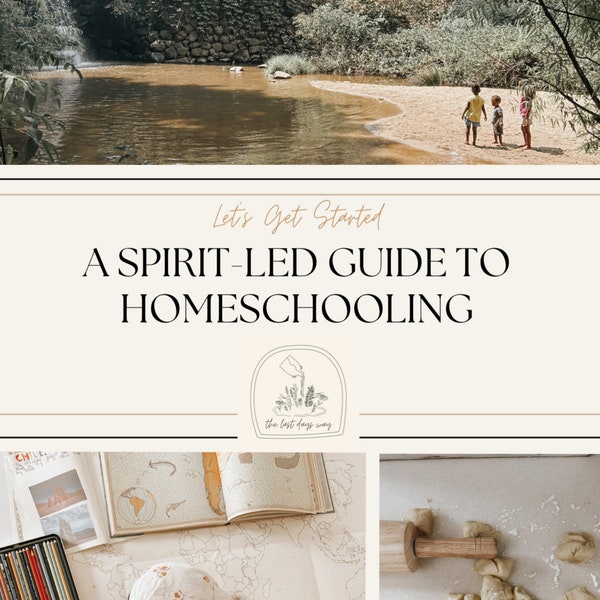 Una guía guiada por el espíritu para la educación en el hogar: el libro de trabajo