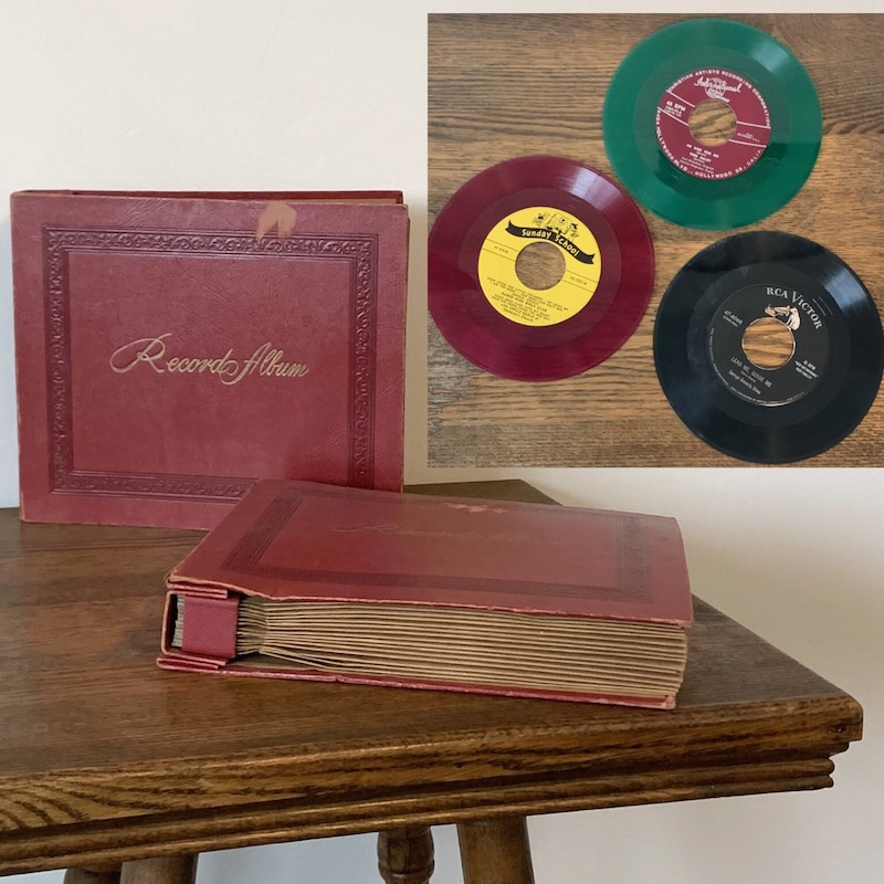 45 Record Case Etsy