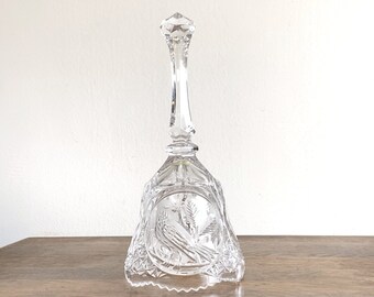 Hofbauer Crystal Byrdes 8" dinner bell