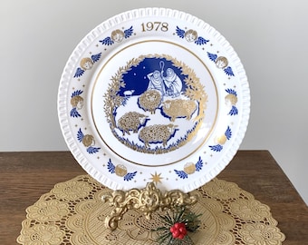 Spode Christmas plate 1978