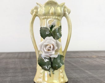 Miniature German porcelain bud vase