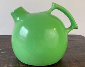 Deco green ball pitcher, kitsch decor