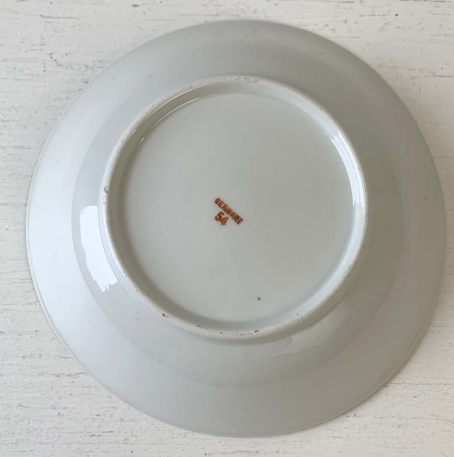 Vintage German Porcelain Bowl Shabby Pink Roses Etsy