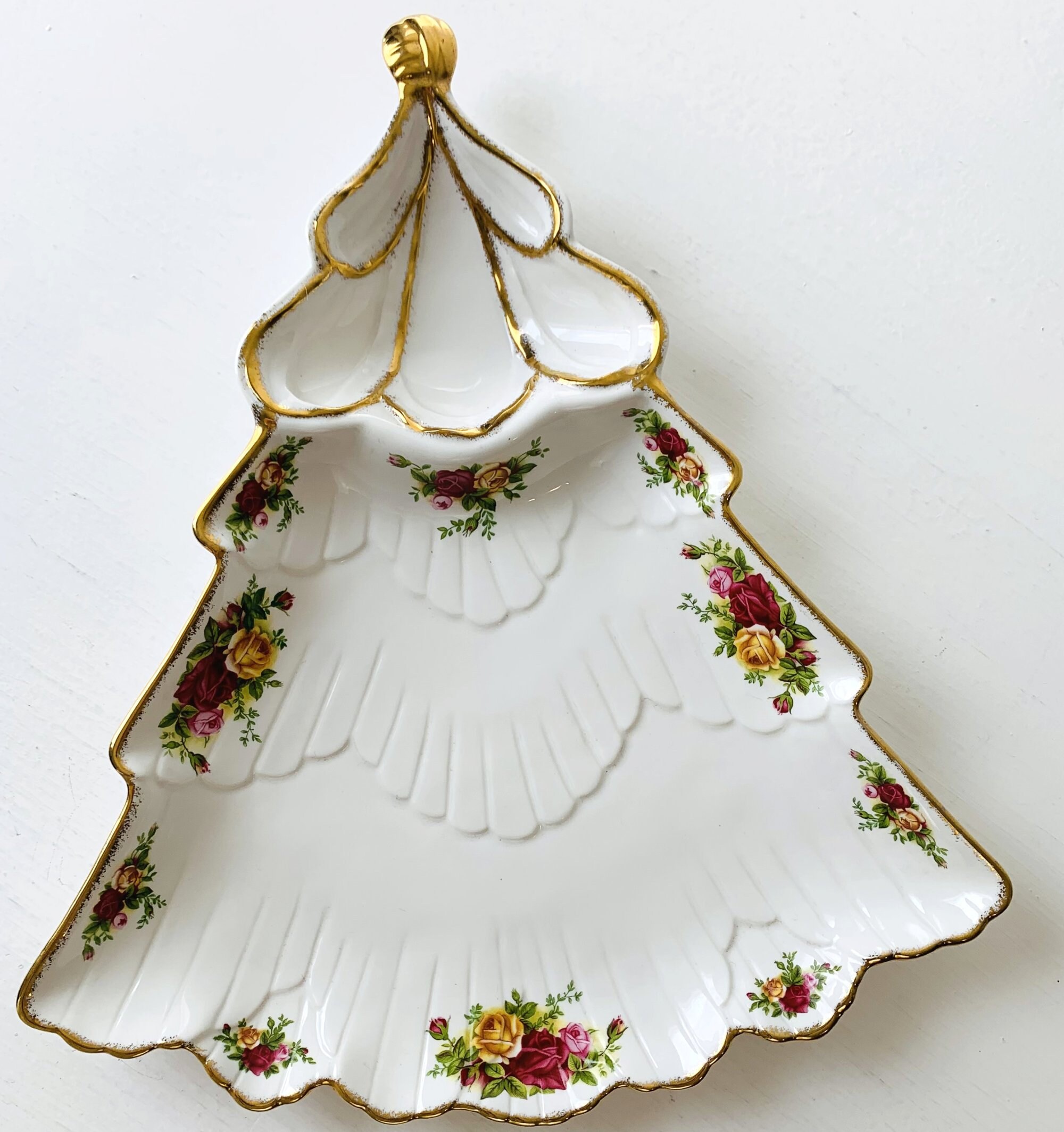Buy Royal Albert Chip & Dip, 1962 Old Country Roses Pattern Online 