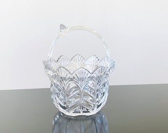 Marquis by Waterford Malden basket, vintage collectible crystal glassware