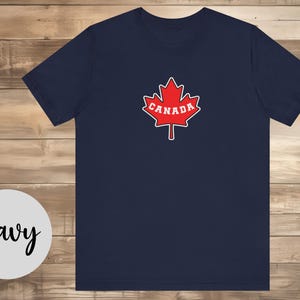 Canada Maple Leaf T-Shirt, Canada Shirt, Maple Leaf Tee, Canada Proud Shirt, Canada Patriotic Apparel, Canada Clothing, New Canadian Gift image 7