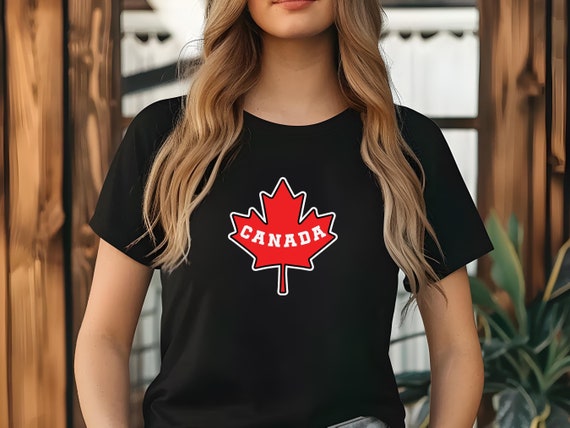 Canada Maple Leaf T-Shirt, Canada Shirt, Maple Leaf Tee, Canada Proud Shirt, Canada Patriotic Apparel, Canada Clothing, New Canadian Gift