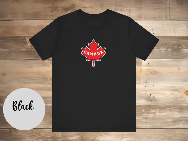 Canada Maple Leaf T-Shirt, Canada Shirt, Maple Leaf Tee, Canada Proud Shirt, Canada Patriotic Apparel, Canada Clothing, New Canadian Gift image 2