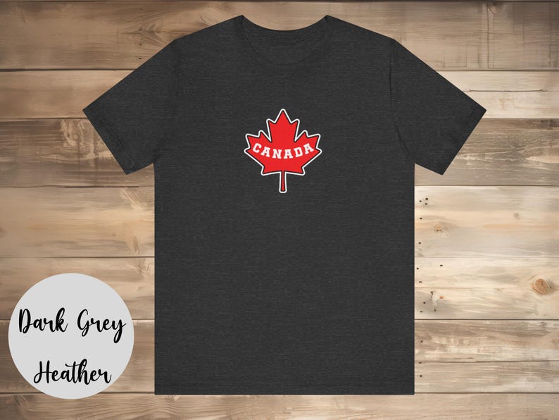 Canada Maple Leaf T-Shirt, Canada Shirt, Maple Leaf Tee, Canada Proud Shirt, Canada Patriotic Apparel, Canada Clothing, New Canadian Gift image 4